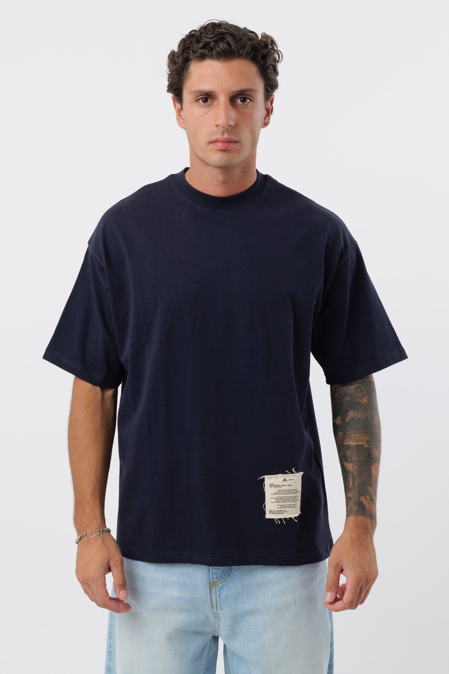 Tee "Archive" Bleu Marine