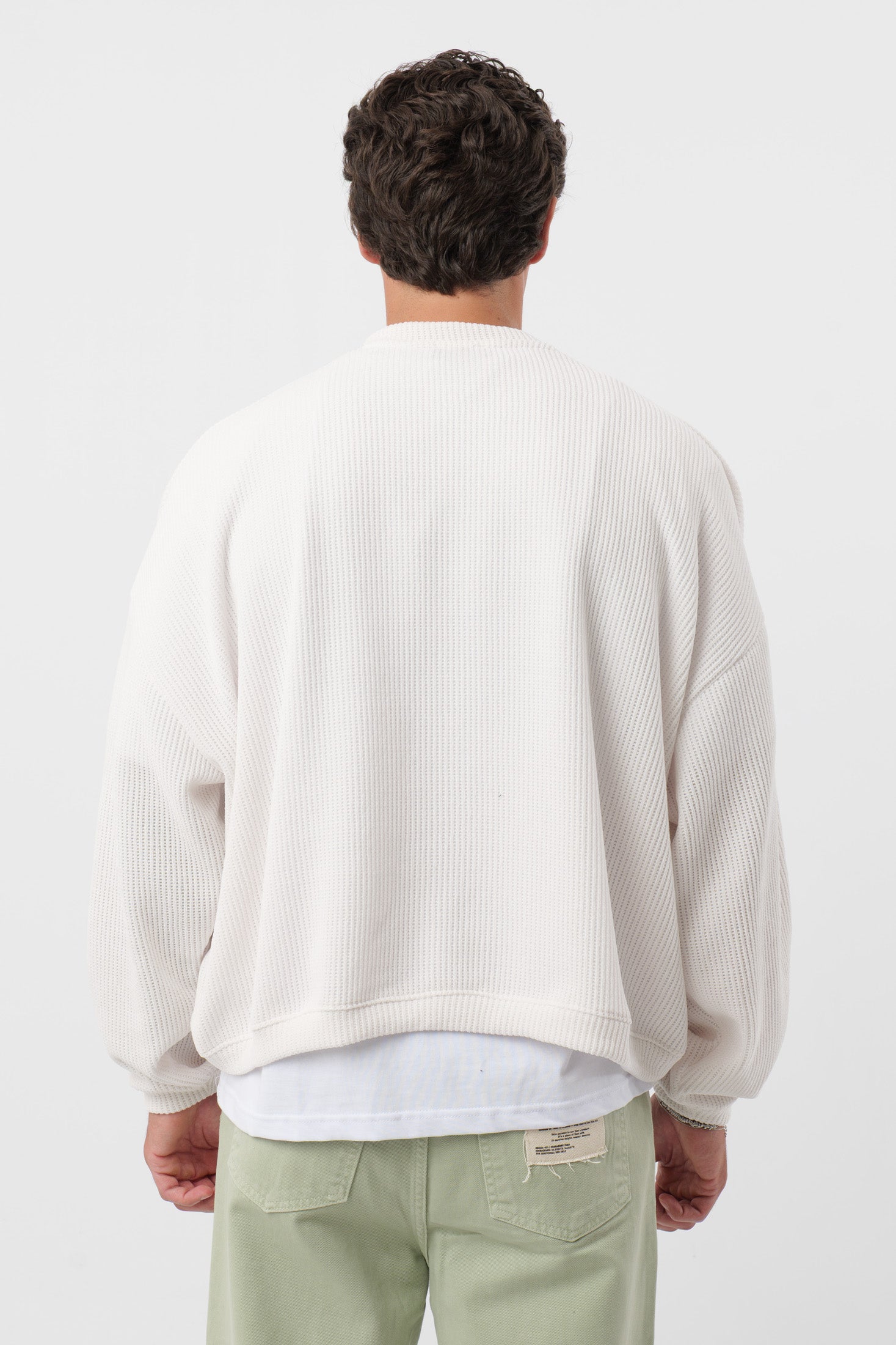 Crewneck 'Archive' Crème