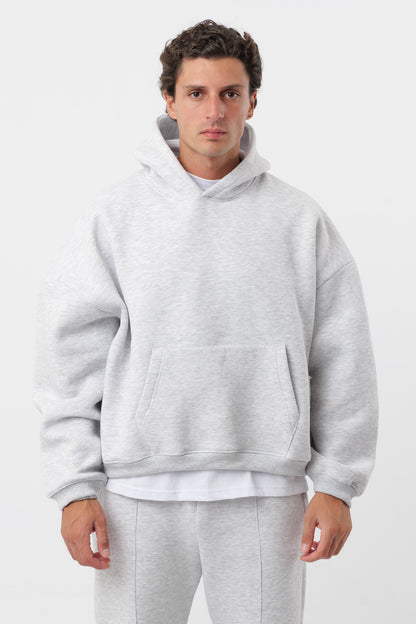 Sweat à capuche « Archive » Gris