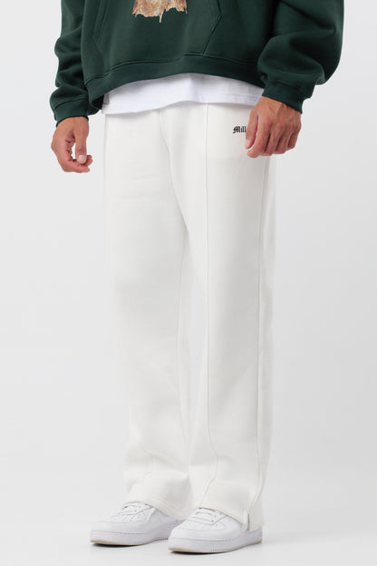 Pantalon de survêtement Logo Crème