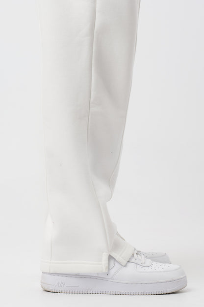 Pantalon de survêtement Logo Crème