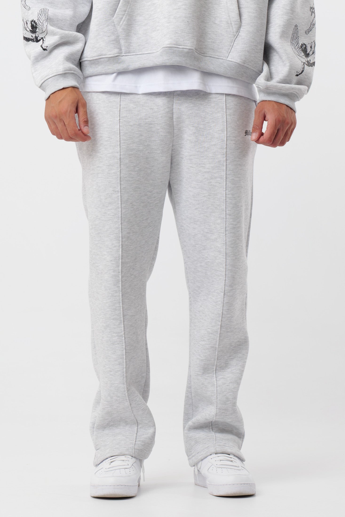 Pantalon de survêtement Logo Gris