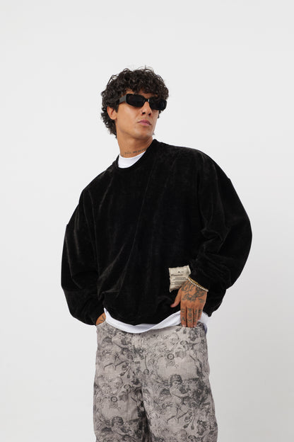 Crewneck 'Archive' Céleste