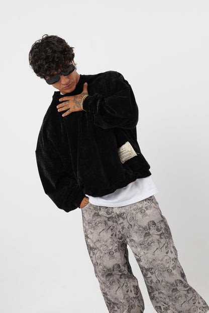 Crewneck 'Archive' Céleste