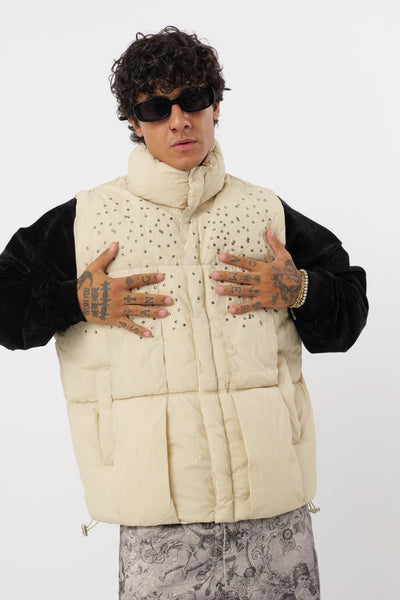 Patron Beige Sans Manches