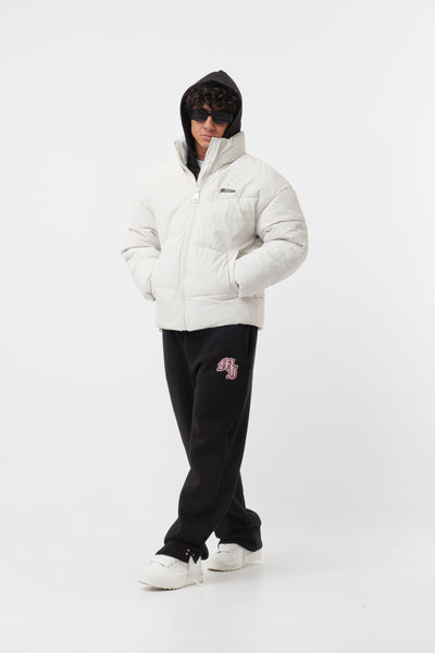 Doudoune Logo Blanc