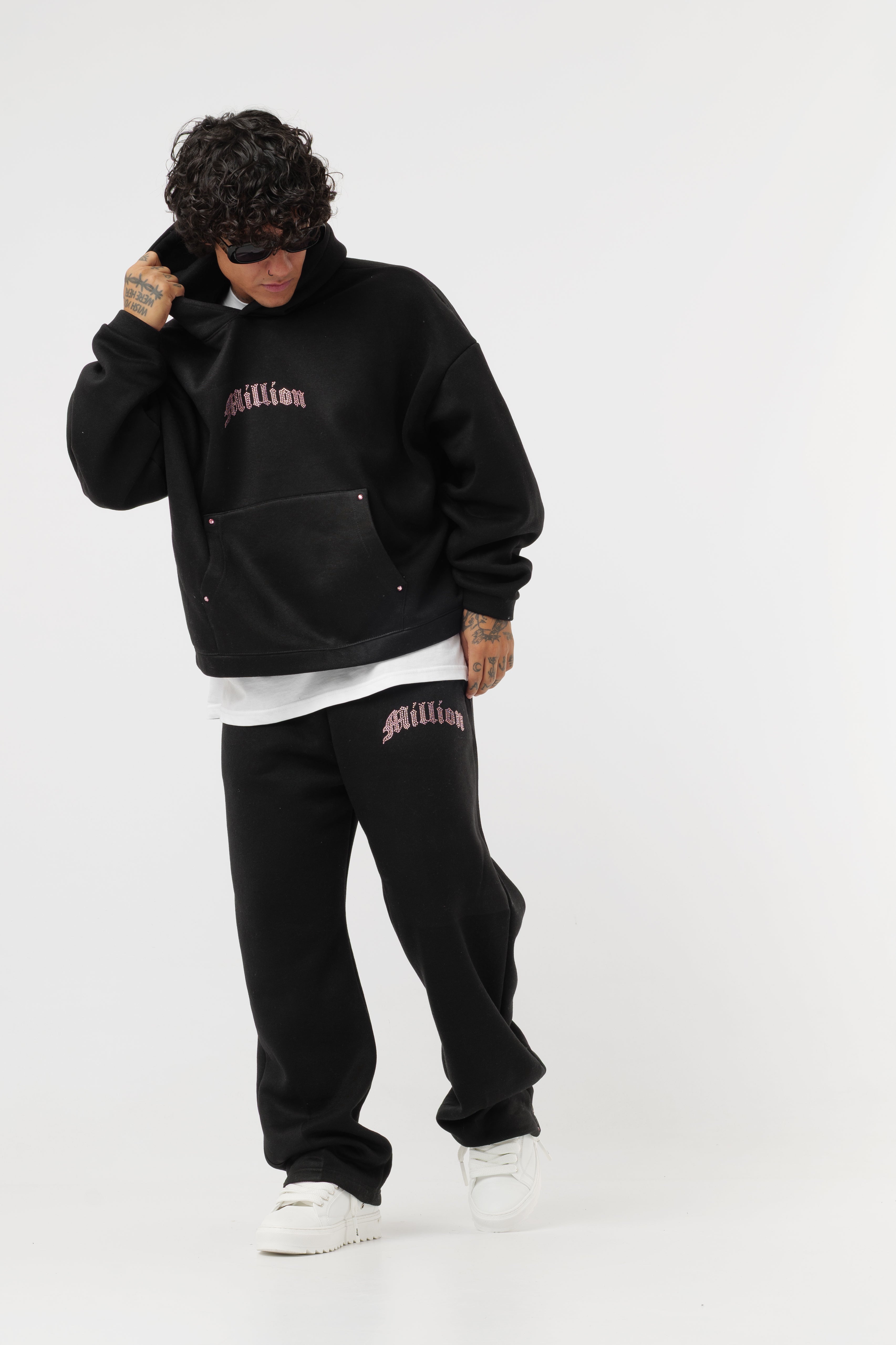 Tracksuit Iconic Black Rosè