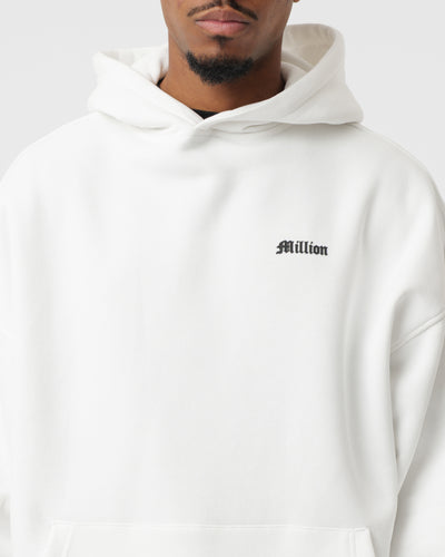Sweat à capuche Logo Blanc
