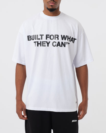 T-shirt Construit Blanc