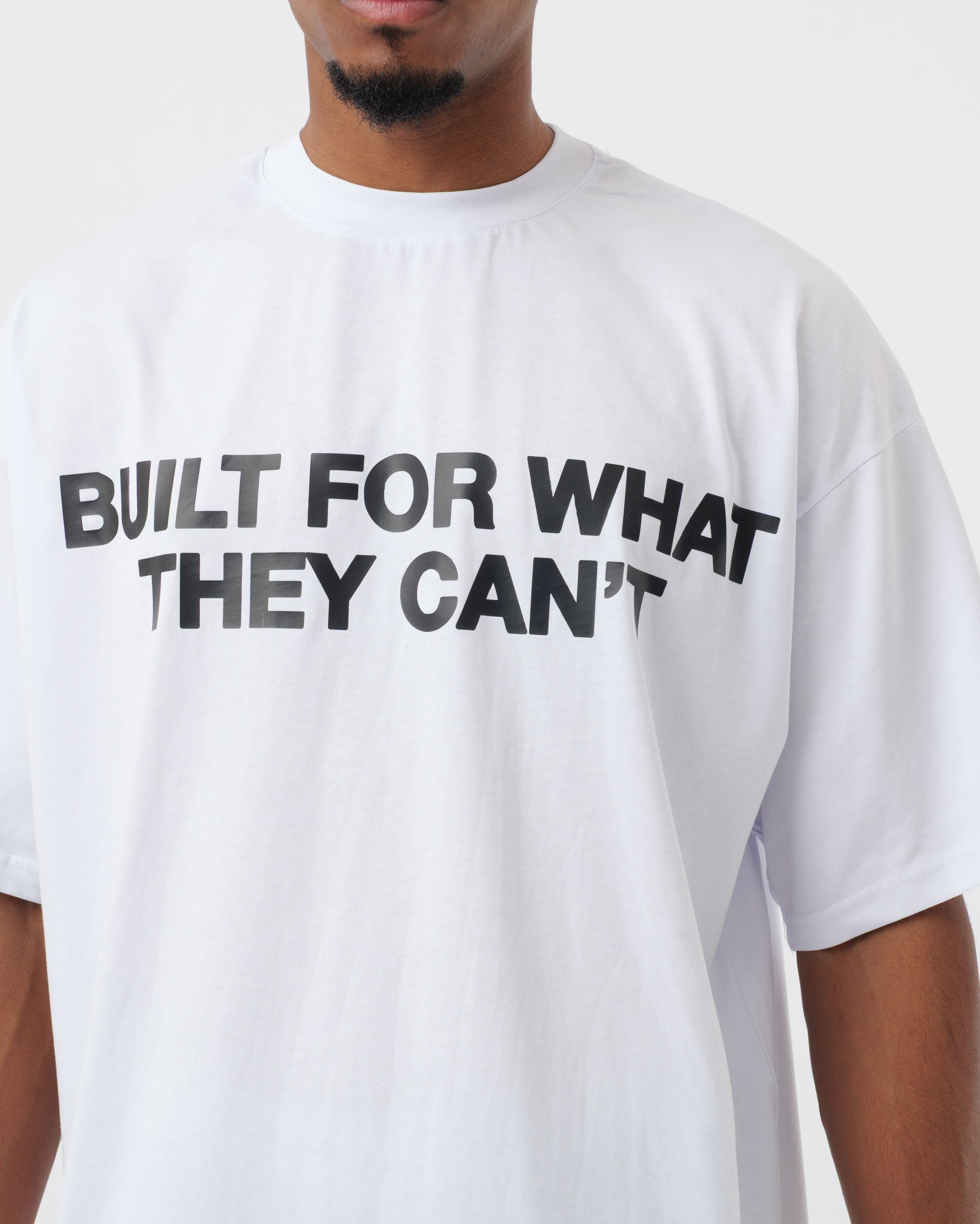 T-shirt Construit Blanc