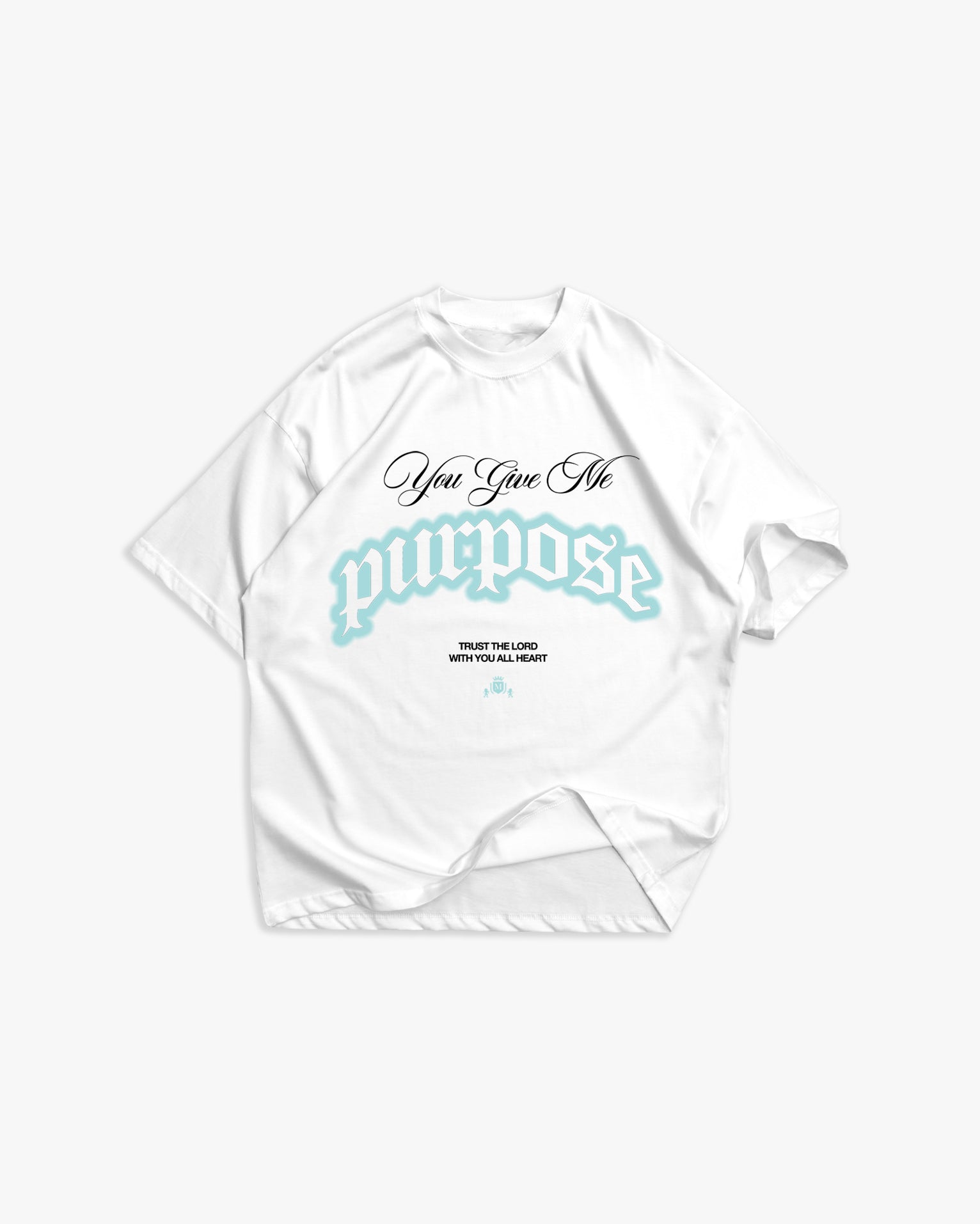 T-shirt Purpose Blanc