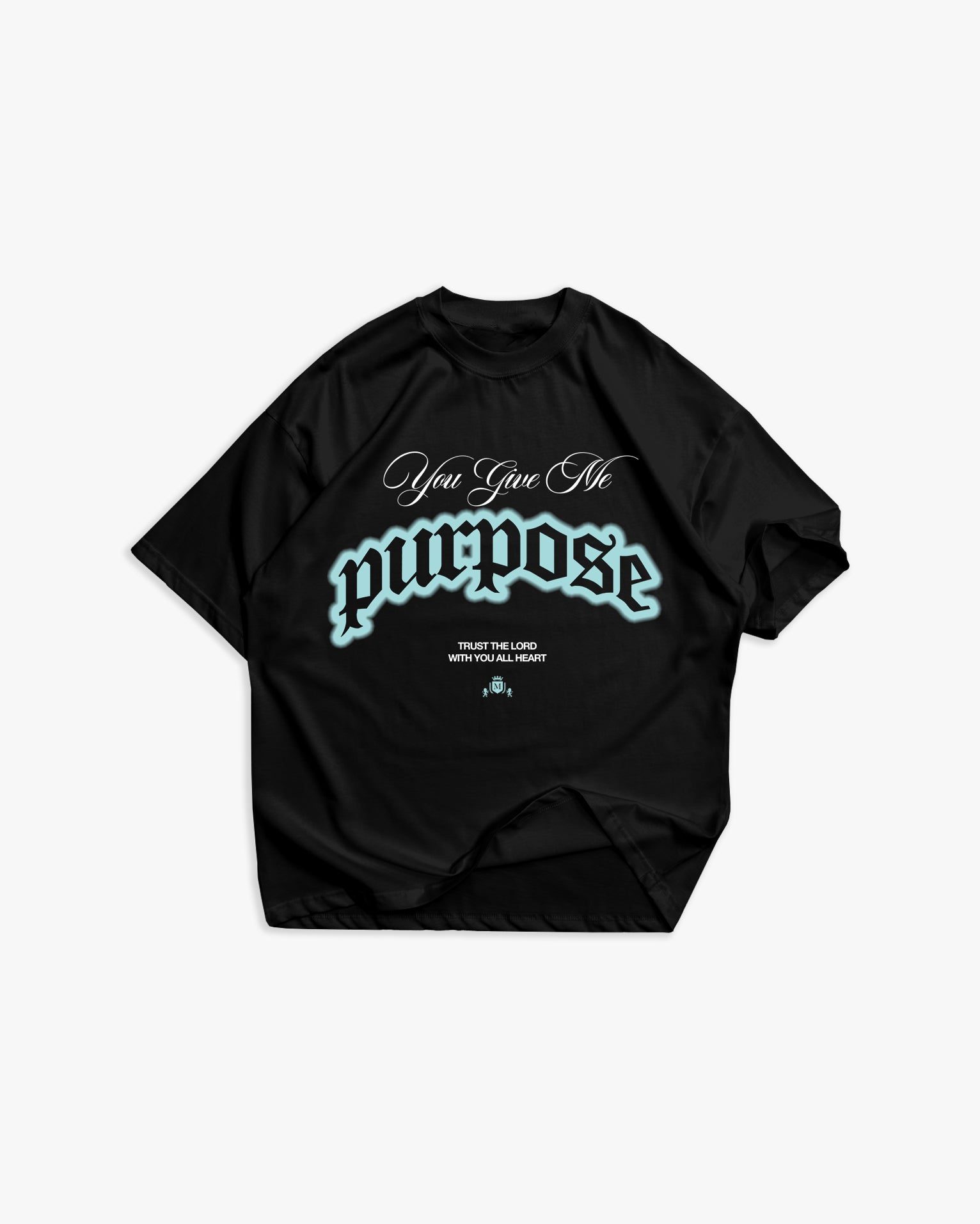 T-shirt Purpose Noire