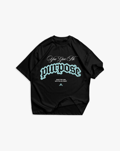 T-shirt Purpose Noire