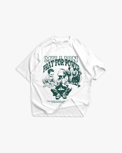 T-shirt Priez pour la puissance