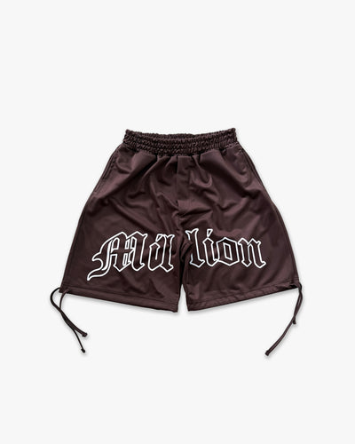 Shorts marron gothique