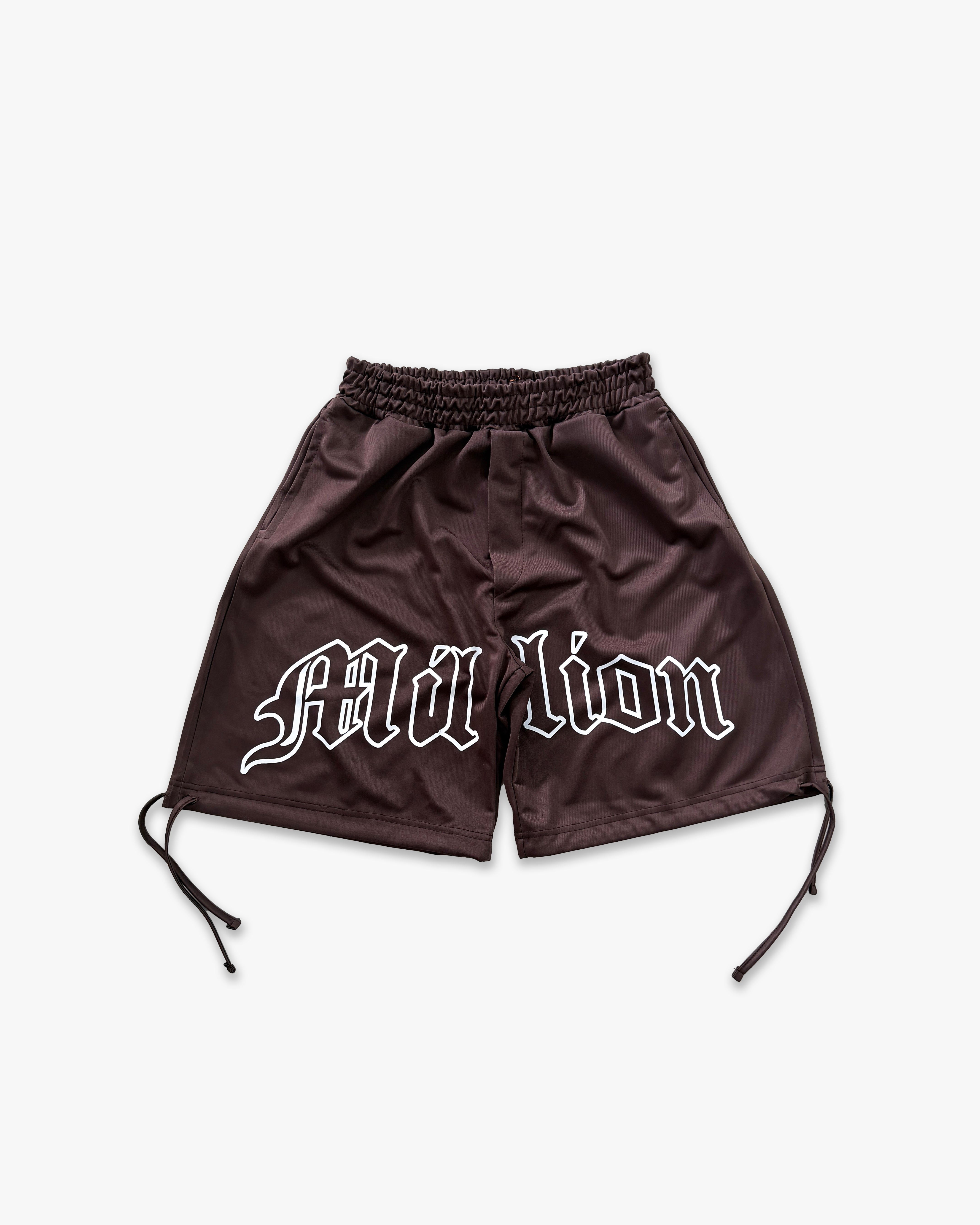 Shorts marron gothique
