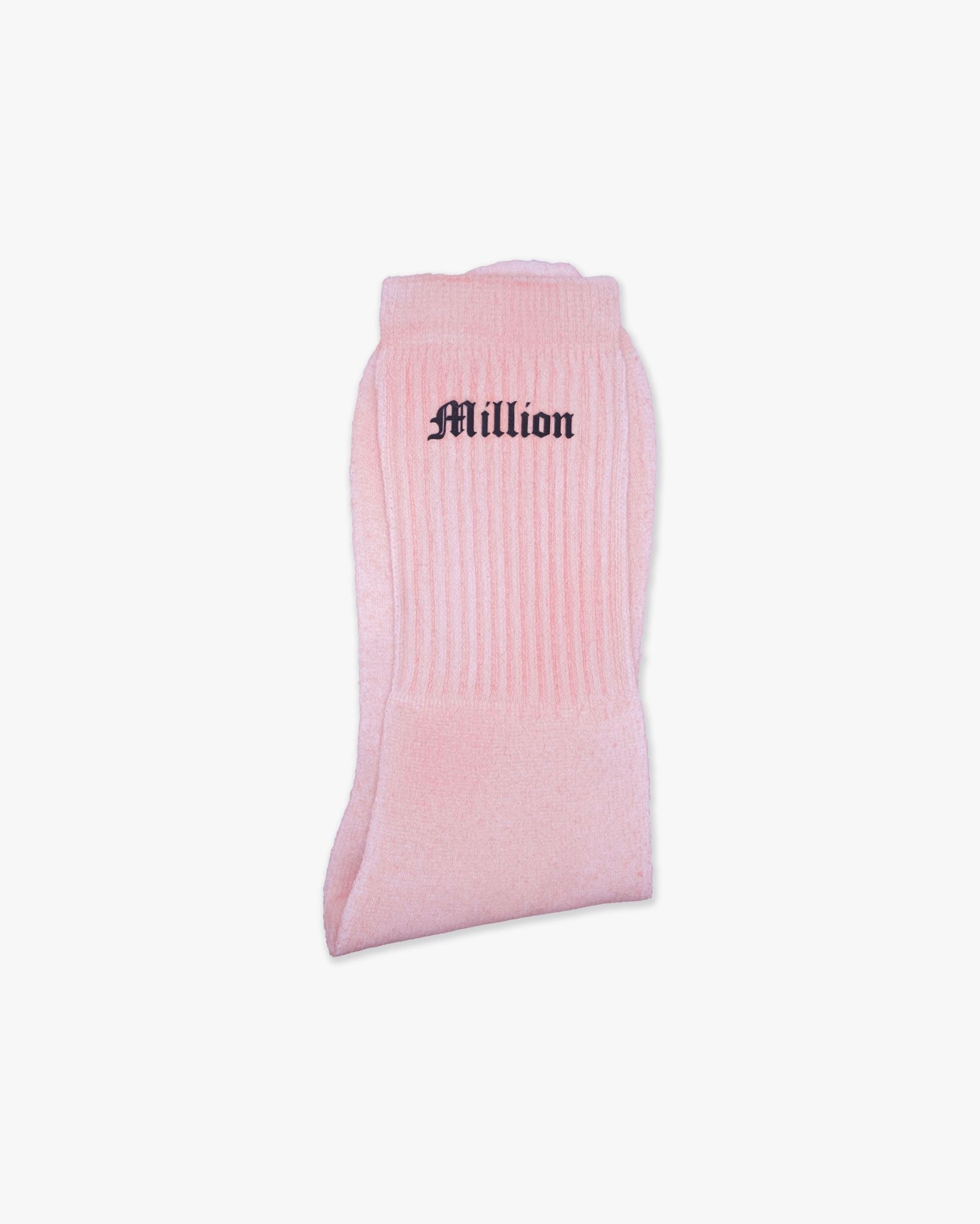 Chaussettes blanches avec logo sur le devant