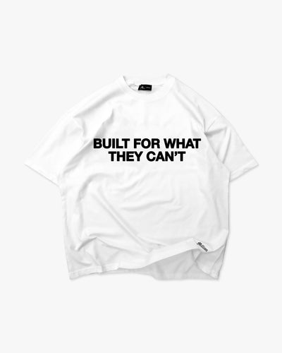 T-shirt Construit Blanc
