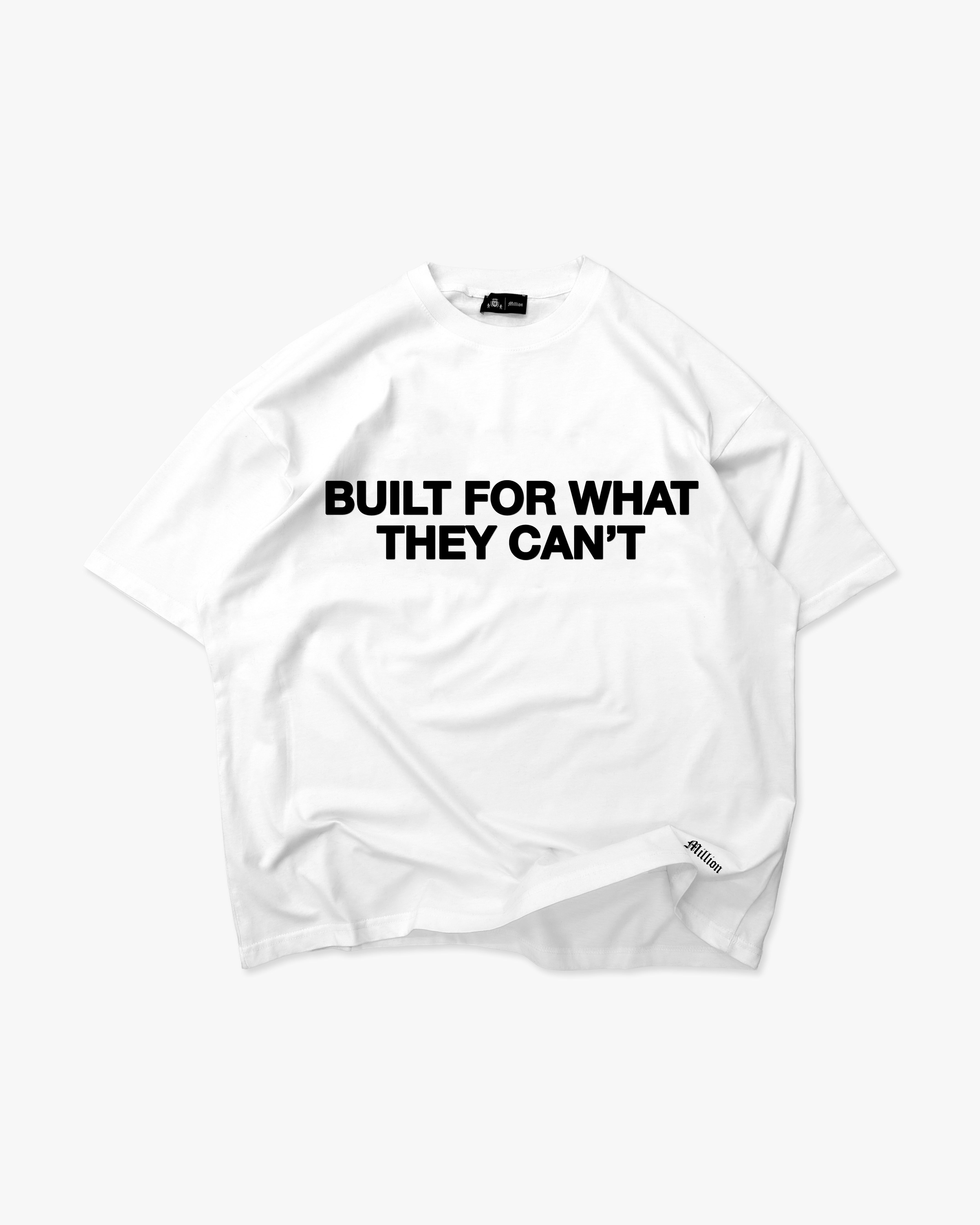 T-shirt Construit Blanc