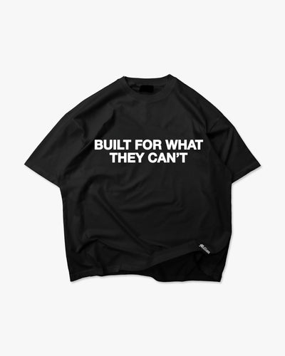 T-shirt Construit Noir